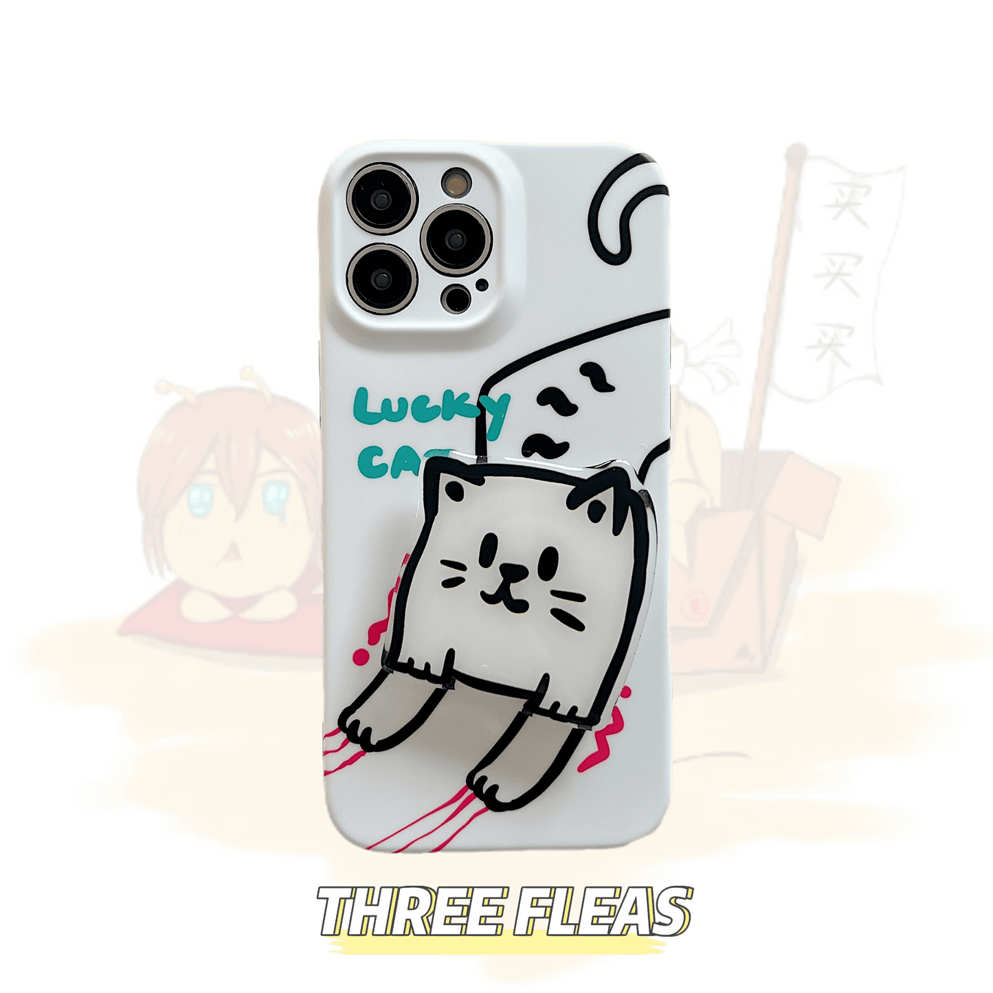 Lucky cat phone case