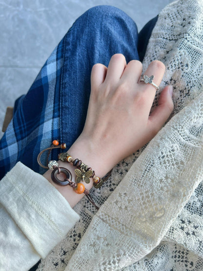 Handmade Ceramic Beaded Bracelet