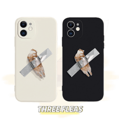 [ Meme Case ] Tape cat phone case