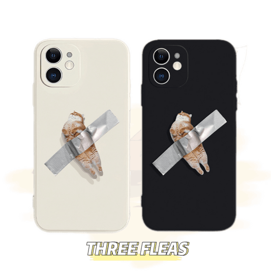 [ Meme Case ] Tape cat phone case |  | Three Fleas