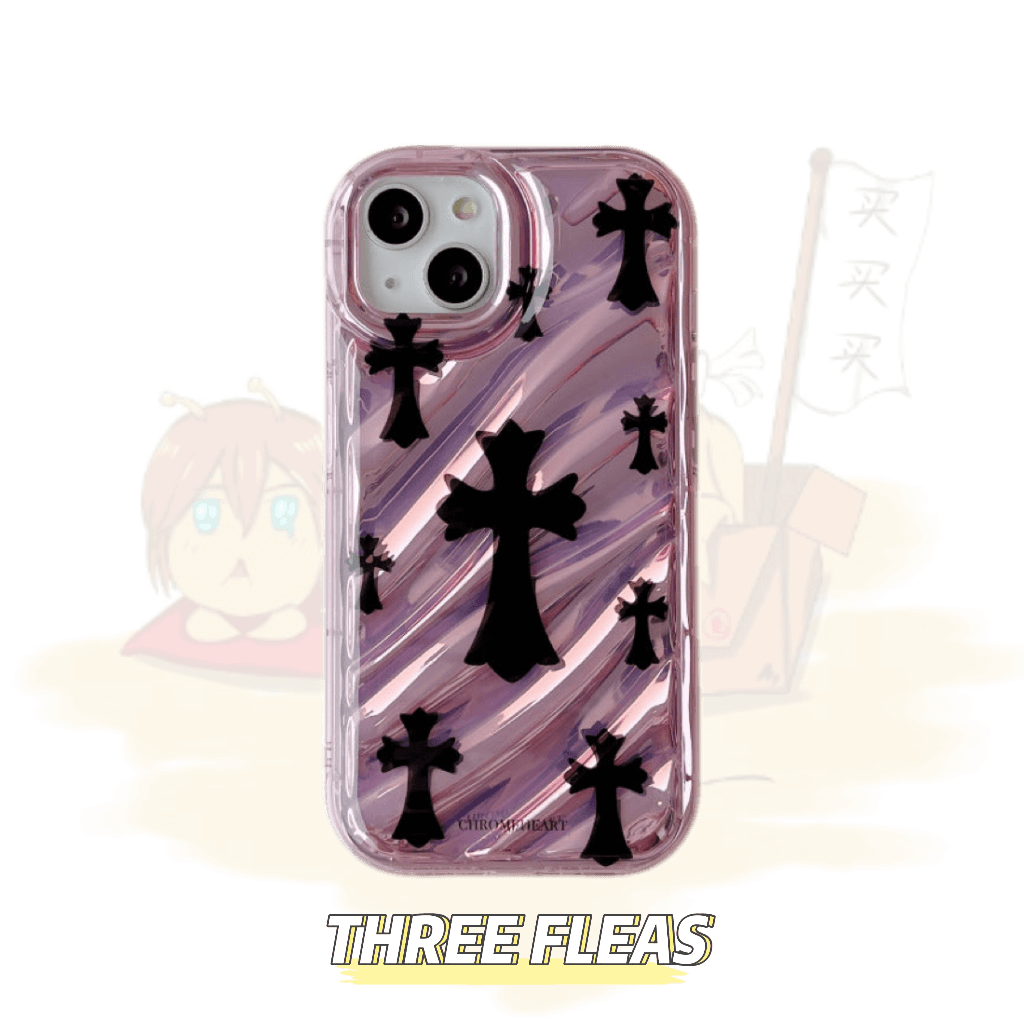 Pink Cross phone case