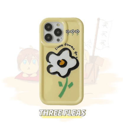 iPhone Cover | Delight Yellow Flower | phone accessories | Three Fleas