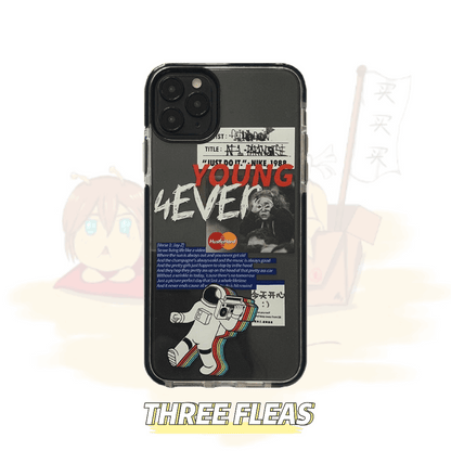 「iPhone」Stylish Astronaut Soft Case | phone accessories | Three Fleas