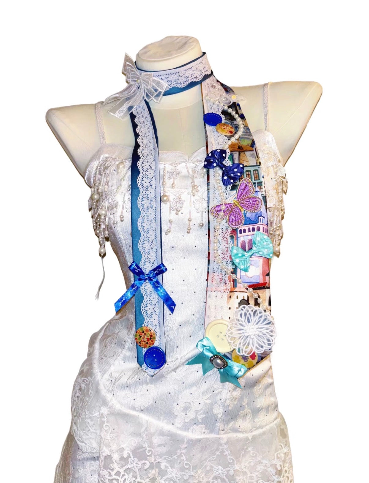 Maximalist Vintage Handmade Statement Tie