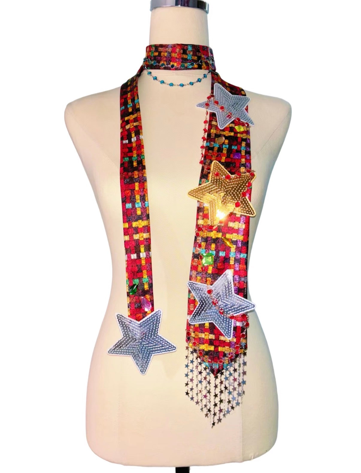 Maximalist Vintage Handmade Bow Tie