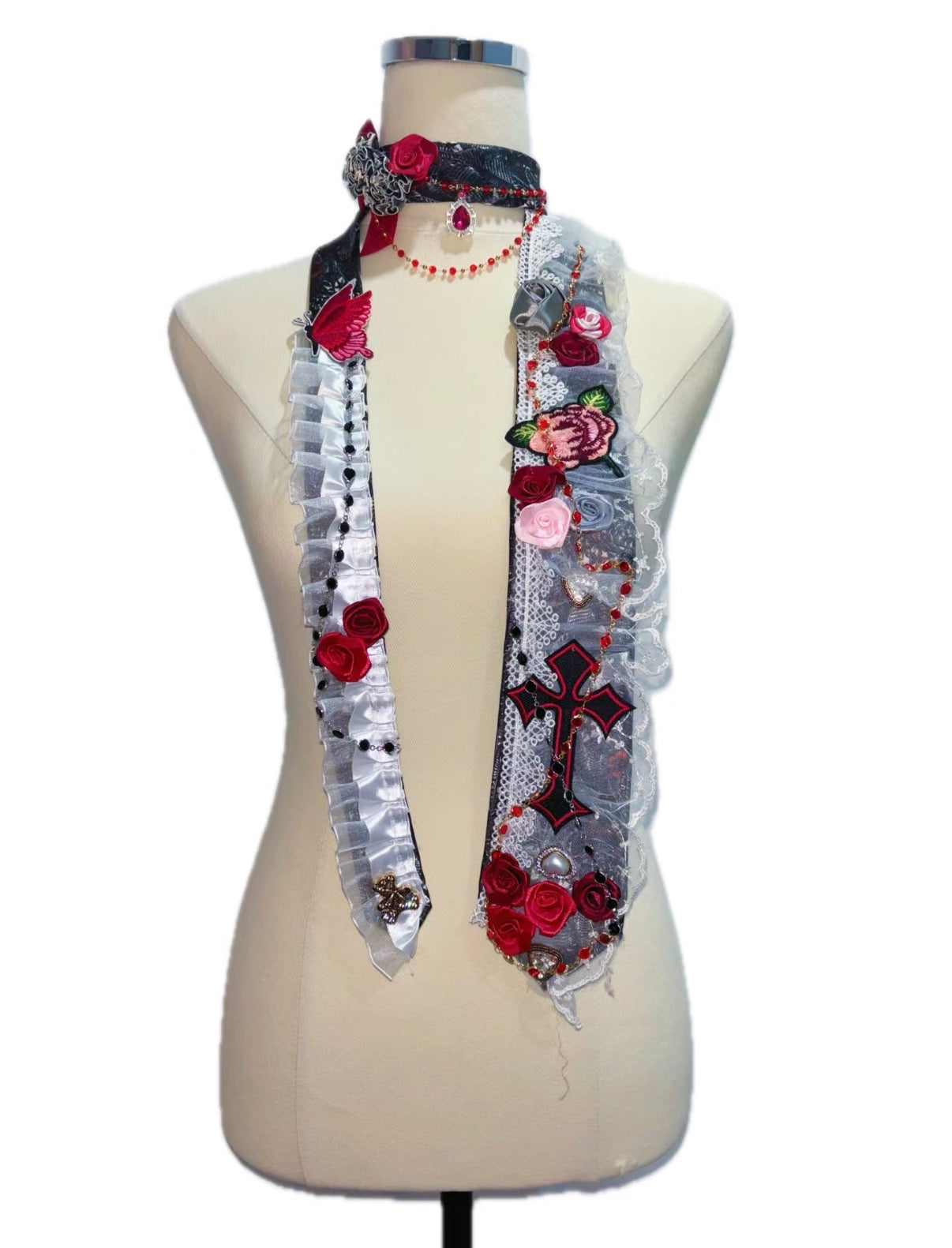 Maximalist Vintage Handmade Bow Tie