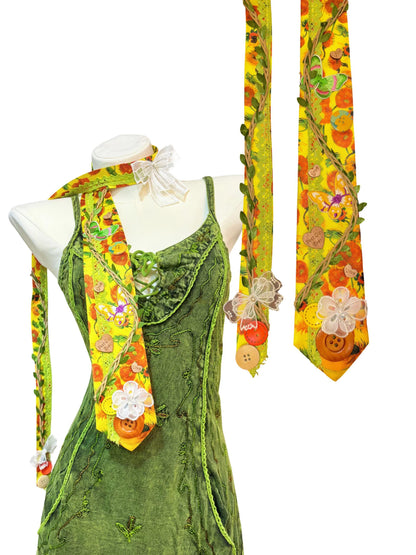 Maximalist Vintage Handmade Statement Tie
