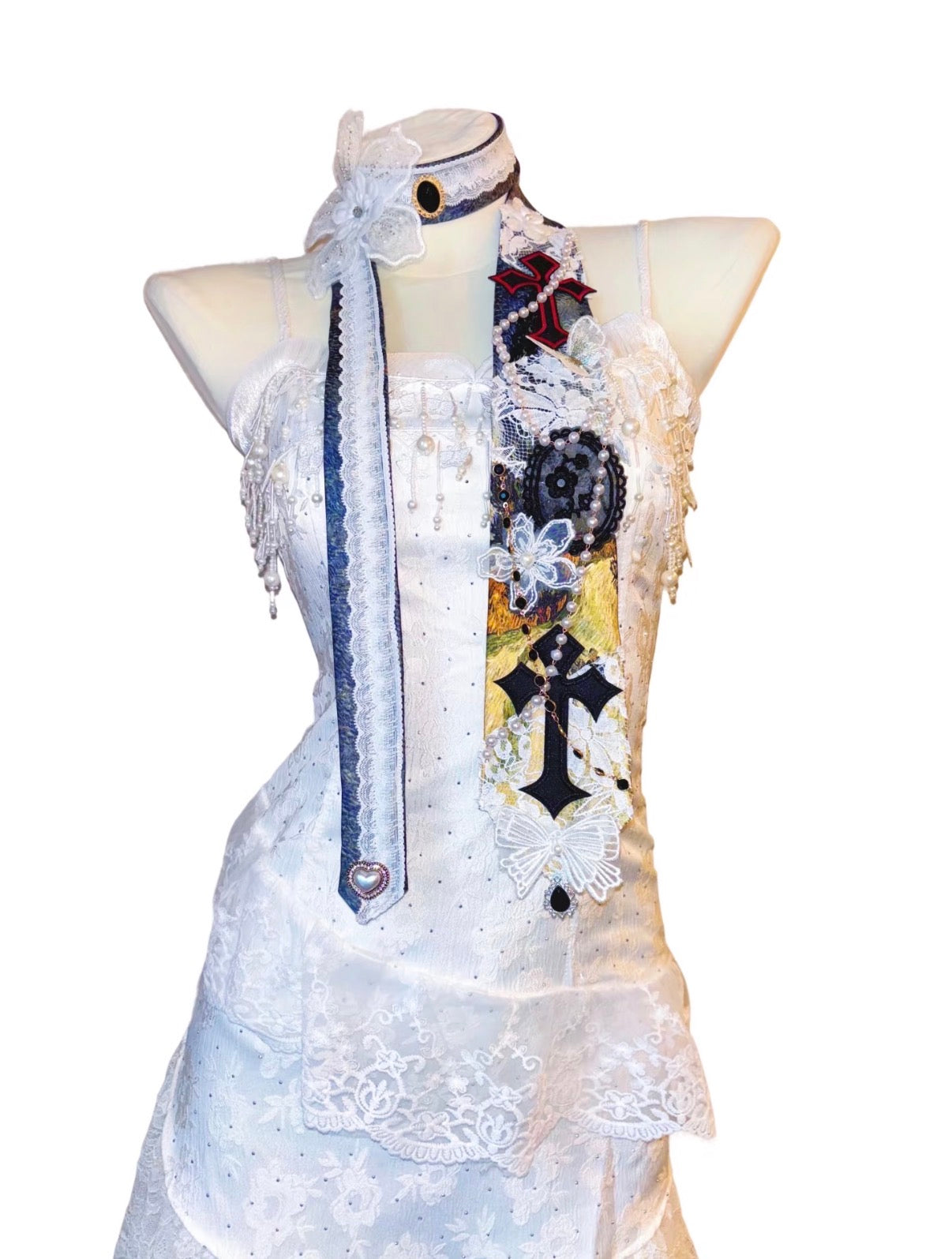 Maximalist Vintage Handmade Star Tie