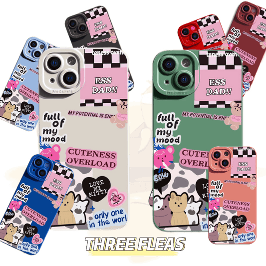 [ Meme Case ] Cuteness overload cat phone case | phone accessories | Three Fleas