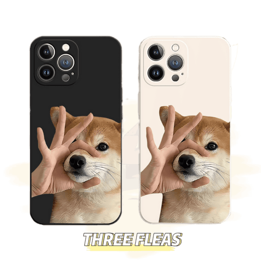 [ Meme Case ] Shut Up Dog Phone Case | phone accessories | Three Fleas