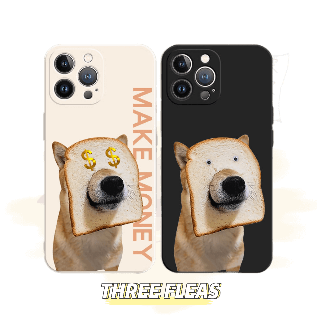 [ Meme Case] Silly Dog Phone Case | phone accessories | Three Fleas