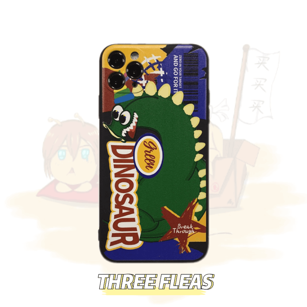 「iPhone」 Monster Dinosaur Soft Cover