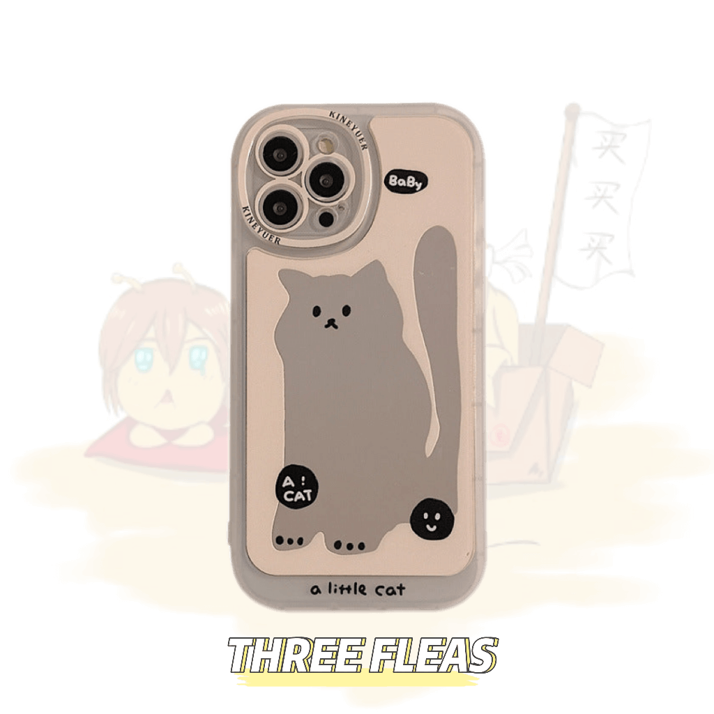 「iPhone」A Little Cate Mirror Cover