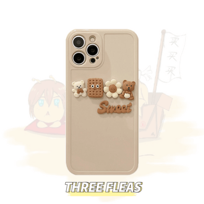 「iPhone」Stereoscopic Biscuits Bear