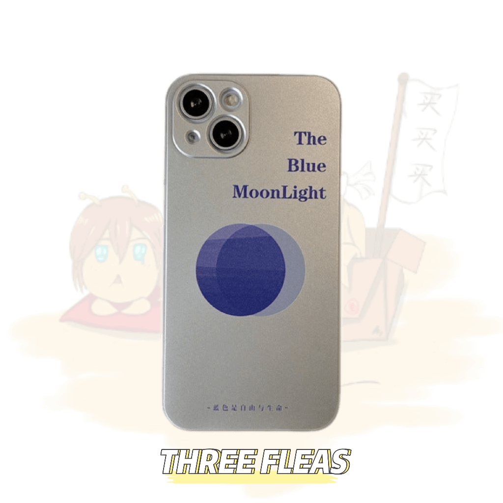 「iPhone」The MoonLight Matte Soft Cover | phone accessories | Three Fleas