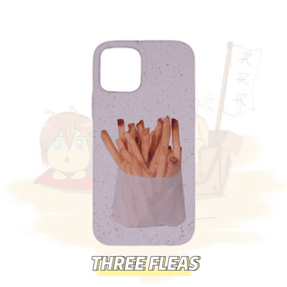 Fries degradable phone case