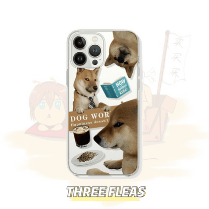 [ Meme Case ] A Day of A Dog Phone Case | phone accessories | Three Fleas