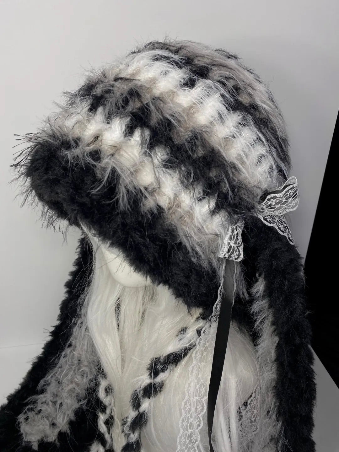 Lace Bunny Crochet Hat