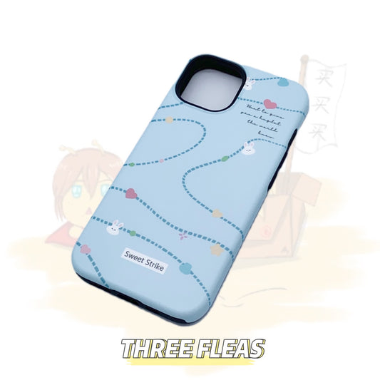 Cute Rabbit Double layer Phone Case