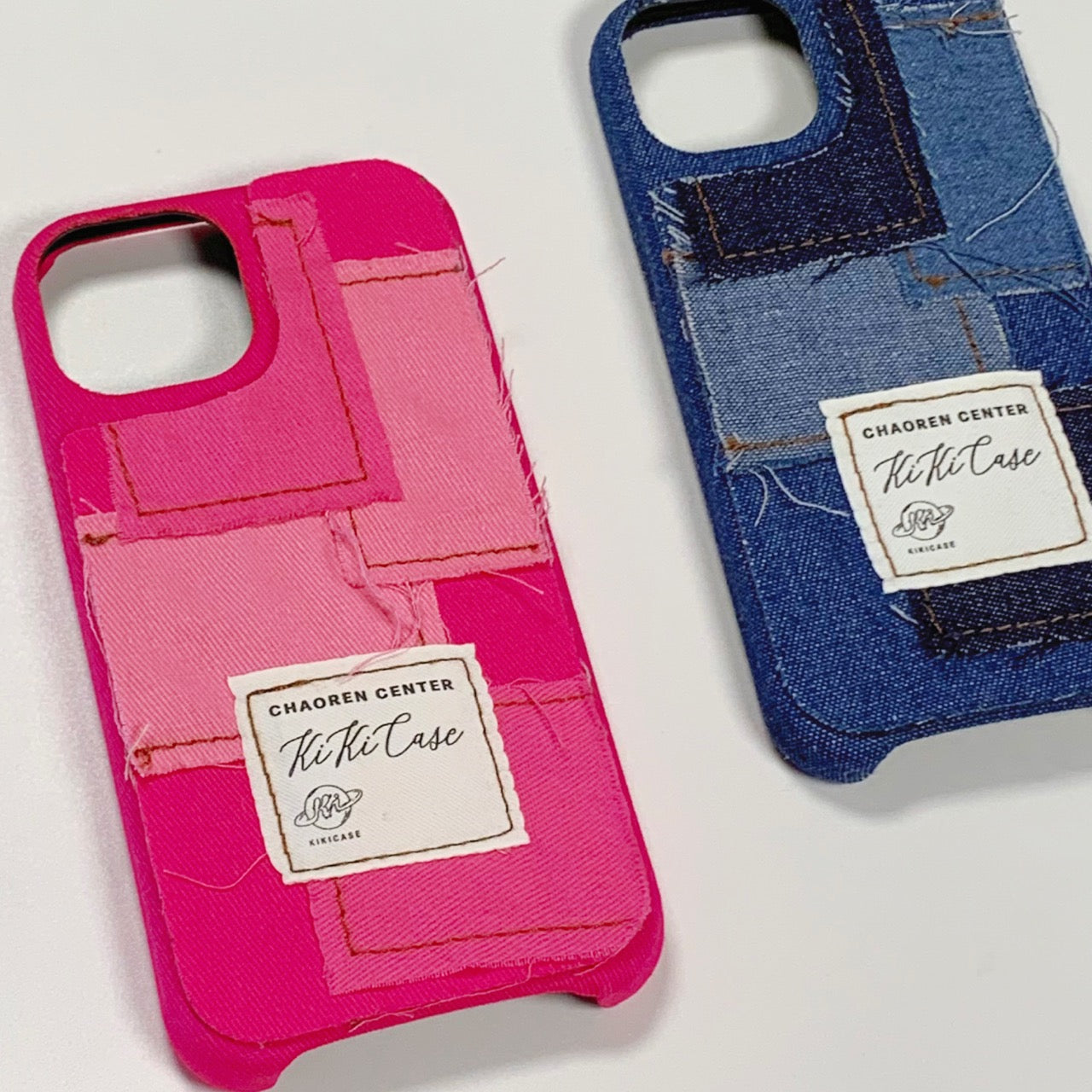 Denim Patchwork Phone Case