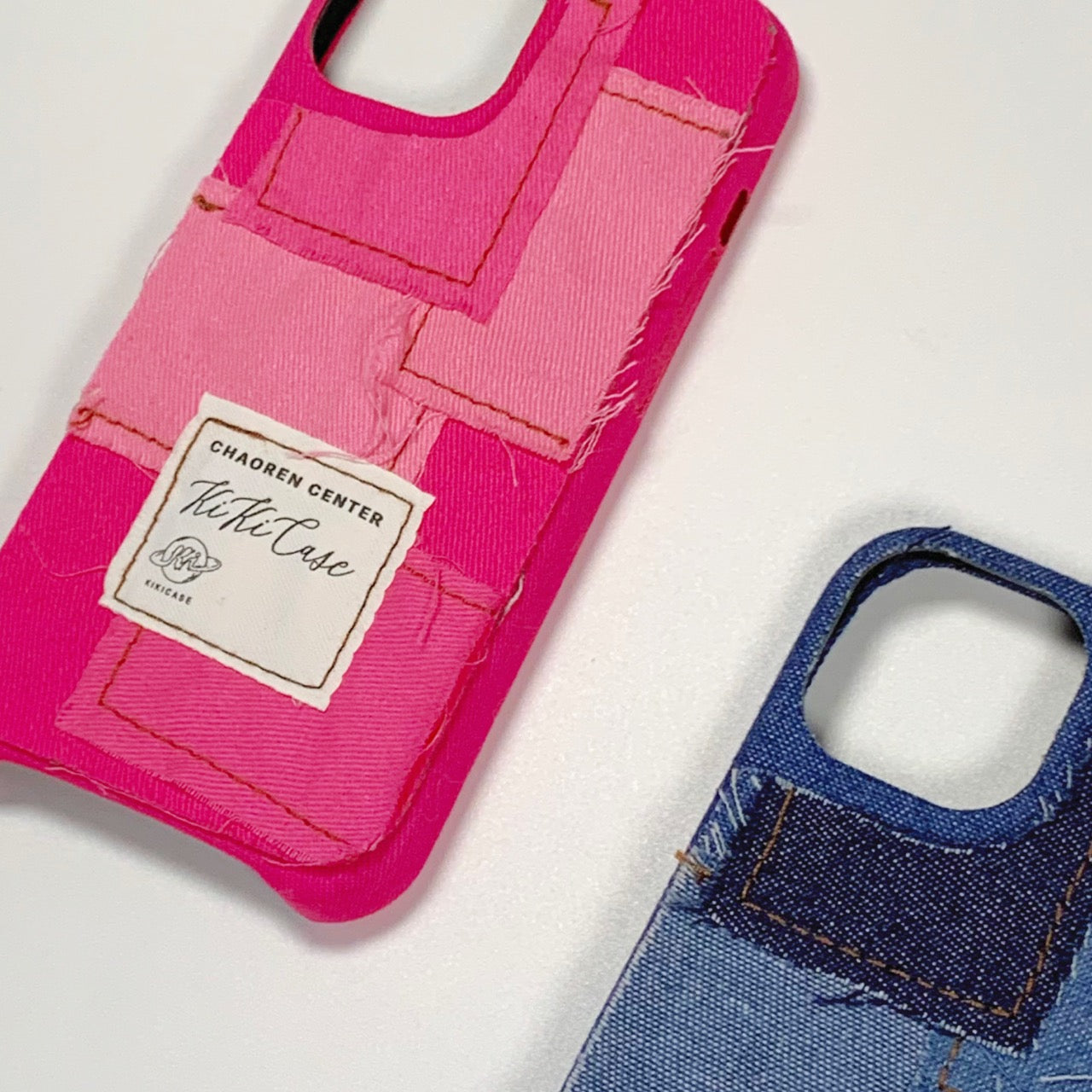 Denim Patchwork Phone Case