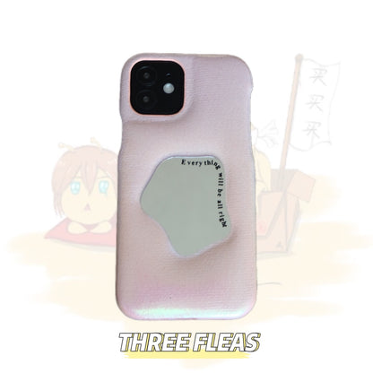 Metallic Color Mirror Inlay Phone Case