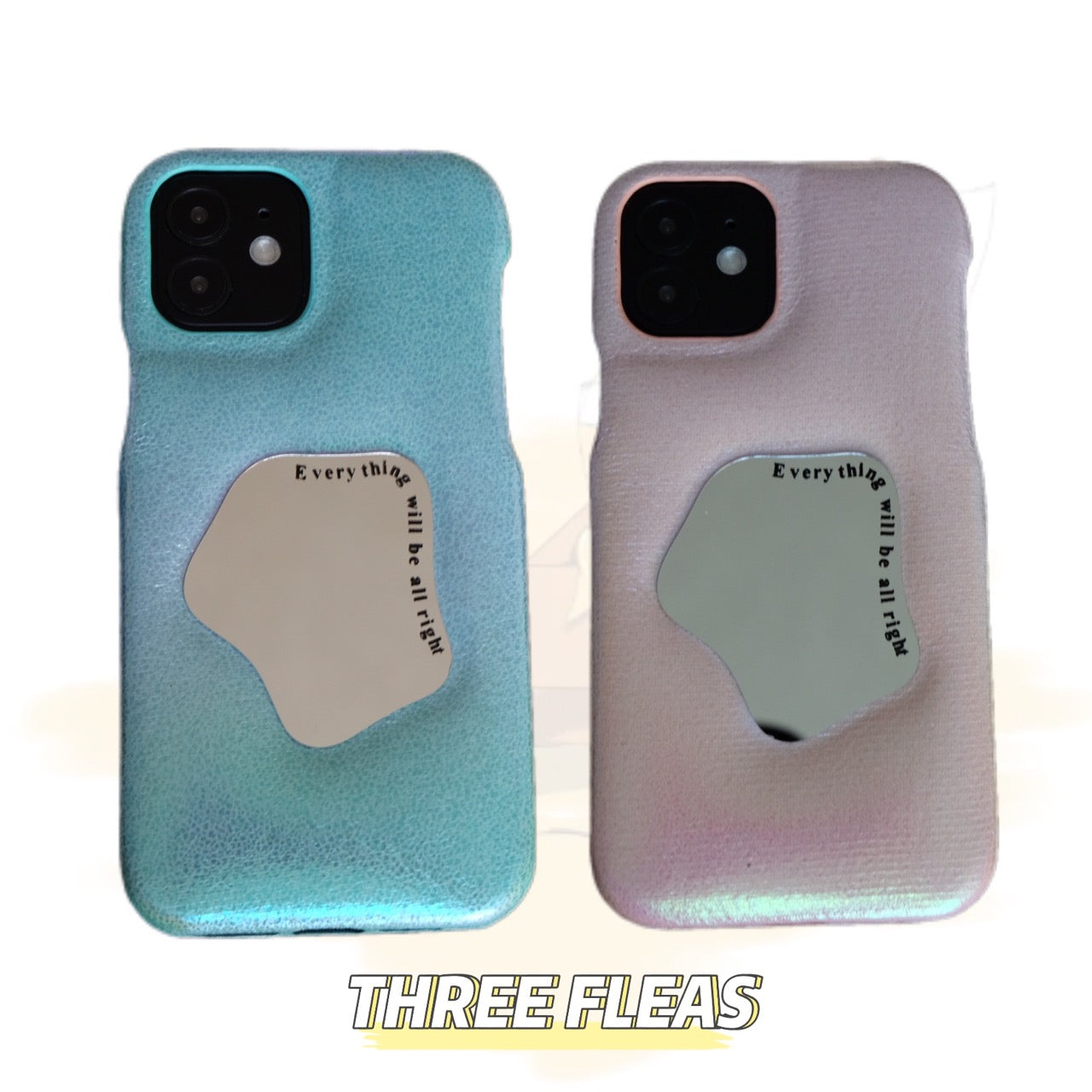 Metallic Color Mirror Inlay Phone Case