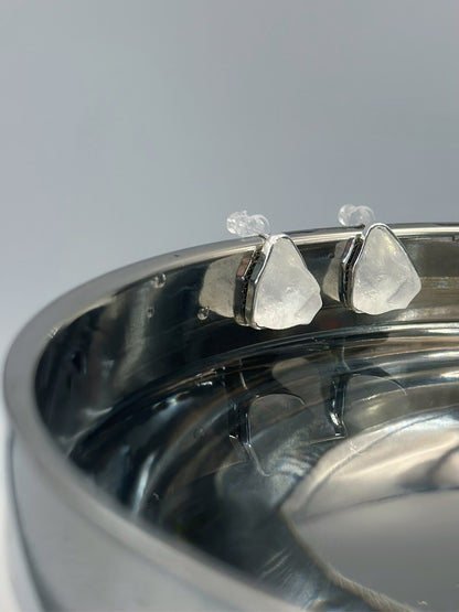 Iceberg Silver Earrings