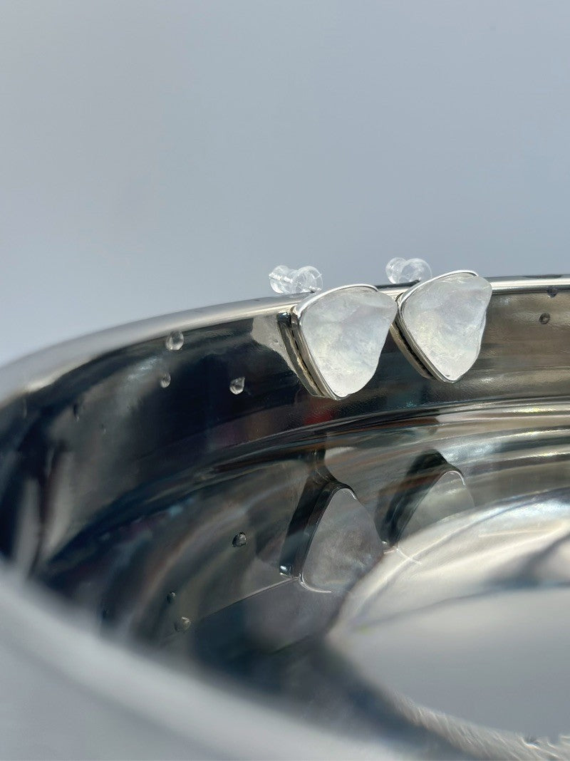 Iceberg Silver Earrings