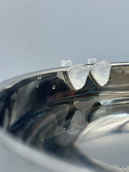 Iceberg Silver Earrings