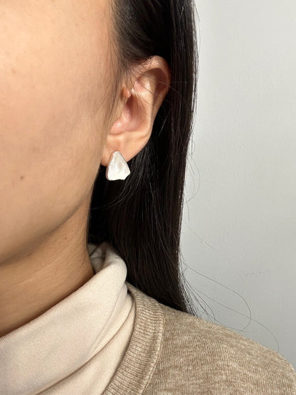 Iceberg Silver Earrings