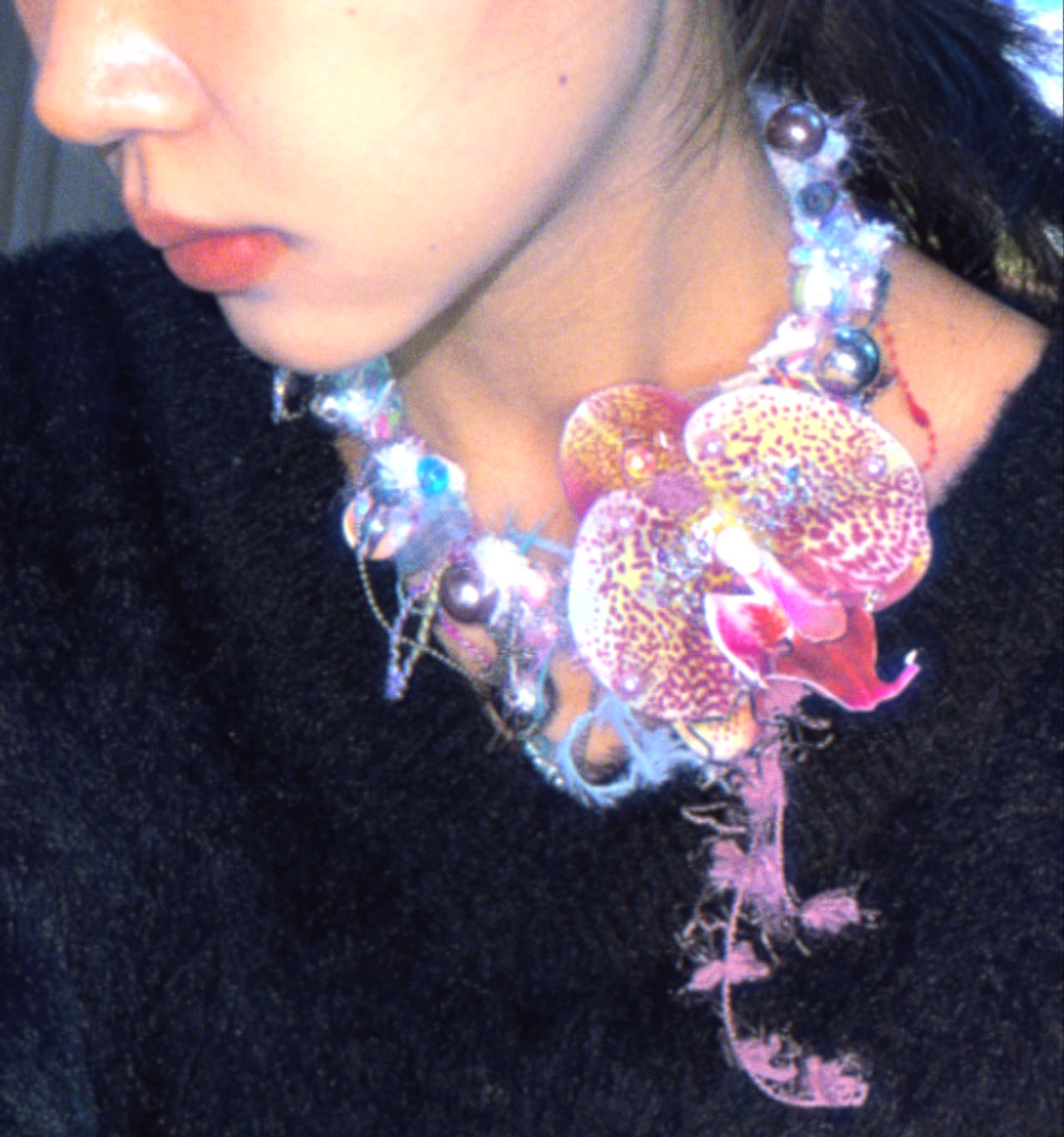 Iris Party Choker