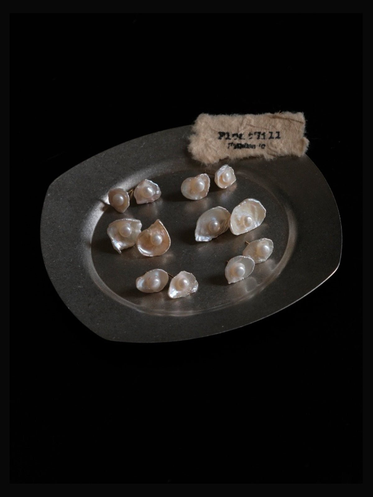 Irregular Baroque Freshwater Pearl Earrings