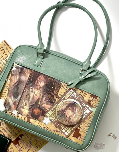 JK Uniform Style Boston Shoulder Ita Bag