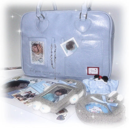 JK Uniform Style Boston Shoulder Ita Bag