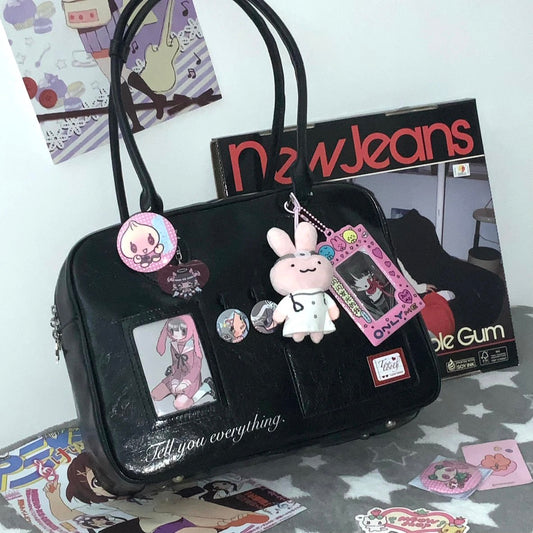 JK Uniform Style Boston Shoulder Ita Bag