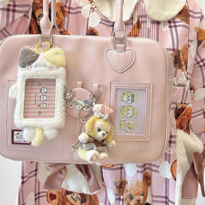 JK Uniform Style Boston Shoulder Ita Bag