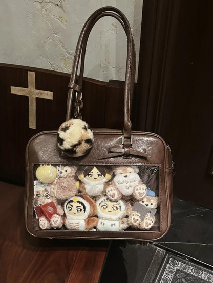 JK Uniform Style Boston Shoulder Ita Bag