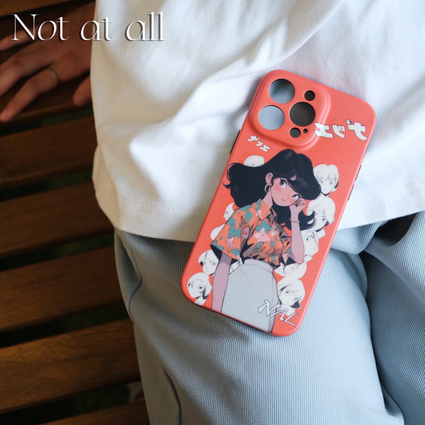 Japanese Cartoon Girl Printed Phone Case