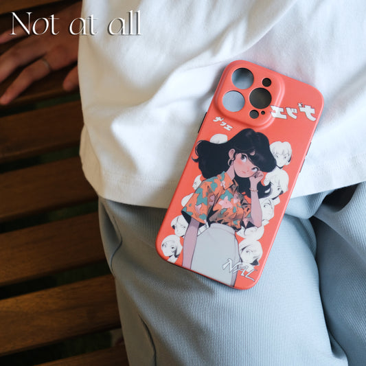 Japanese Cartoon Girl Printed Phone Case