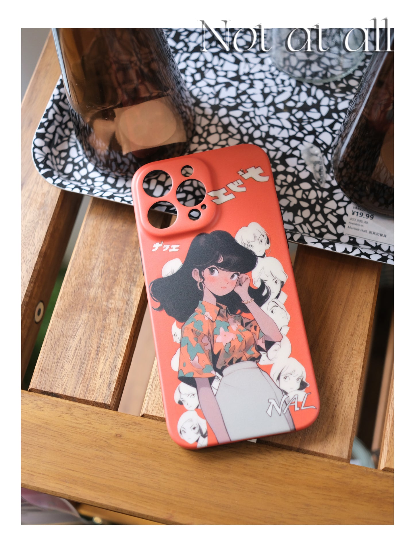 Japanese Cartoon Girl Printed Phone Case