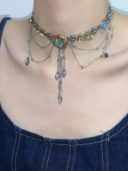 Jellyfish Tassel Necklace Waist Chain