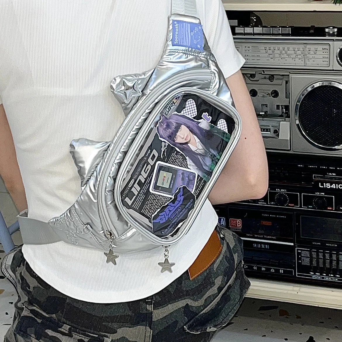 Kawaii Cat-Shaped Sling Ita Bag