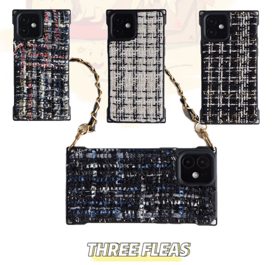 Knitting Phone Case with Crossbody Strap