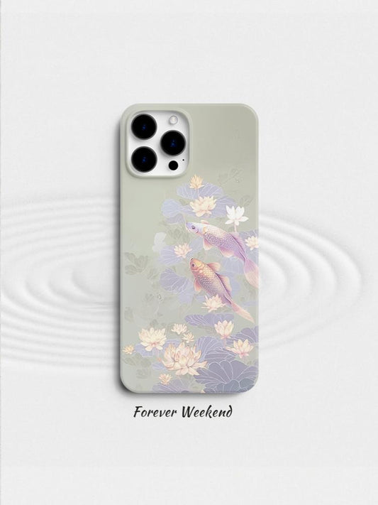 Koi Printed Phone Case