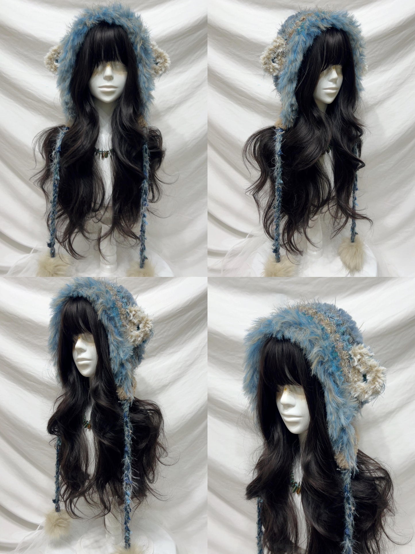 Lamb Crochet Hood