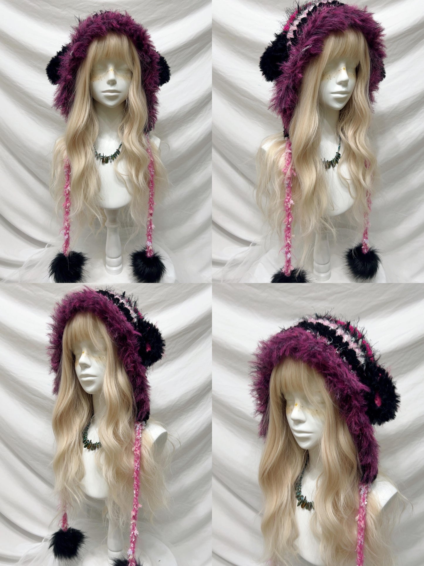 Lamb Crochet Hood