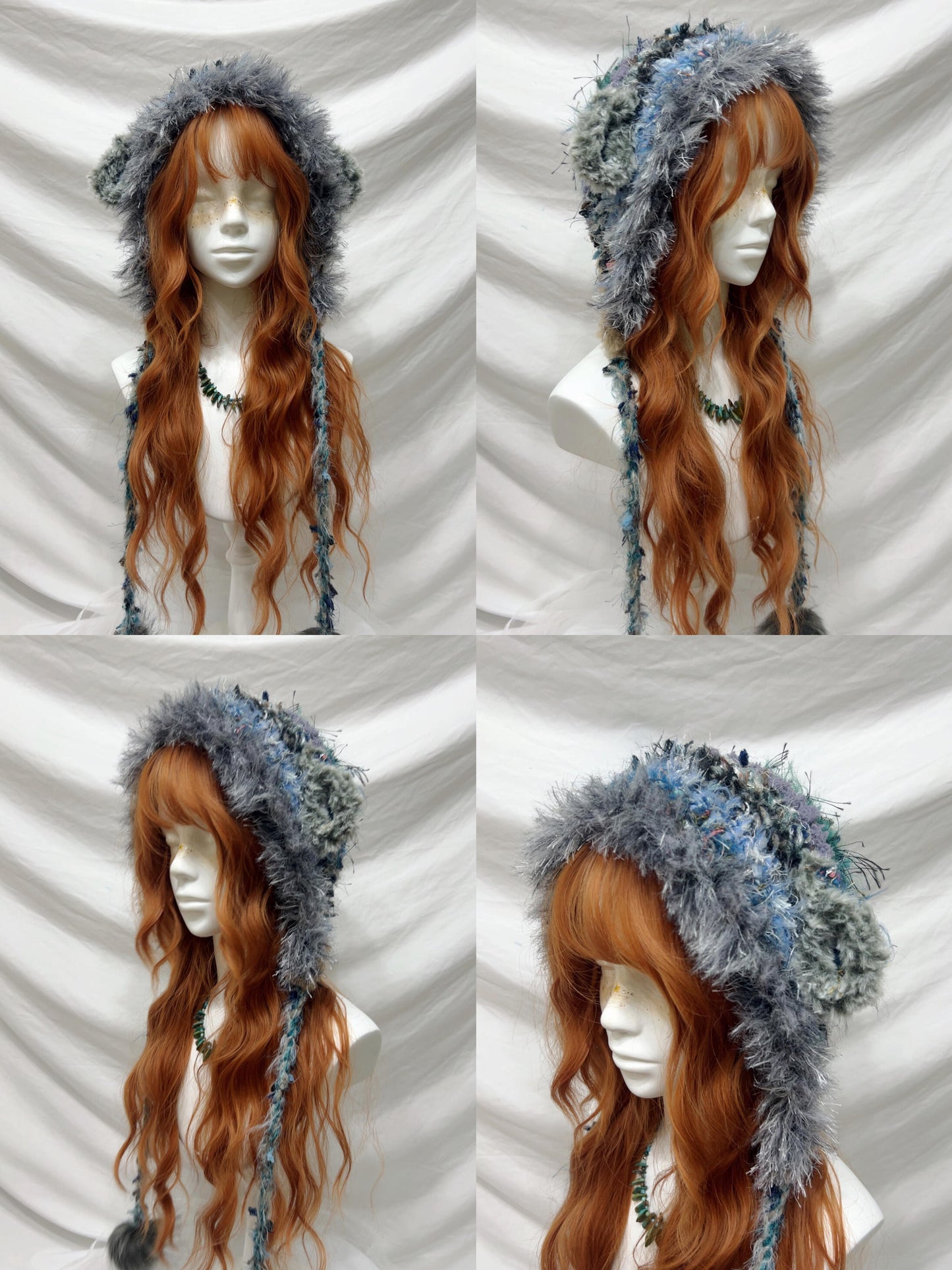 Lamb Crochet Hood
