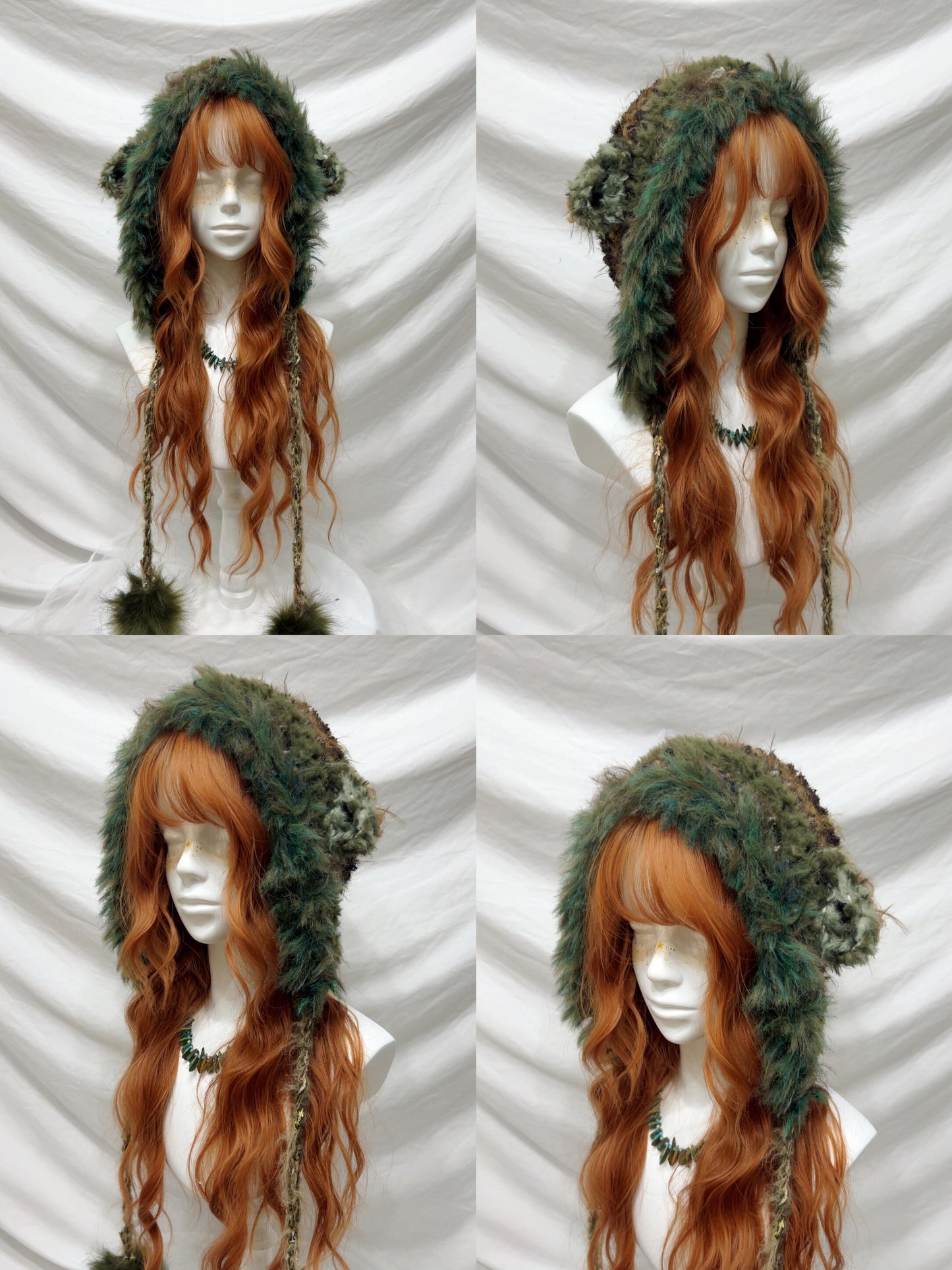 Lamb Crochet Hood