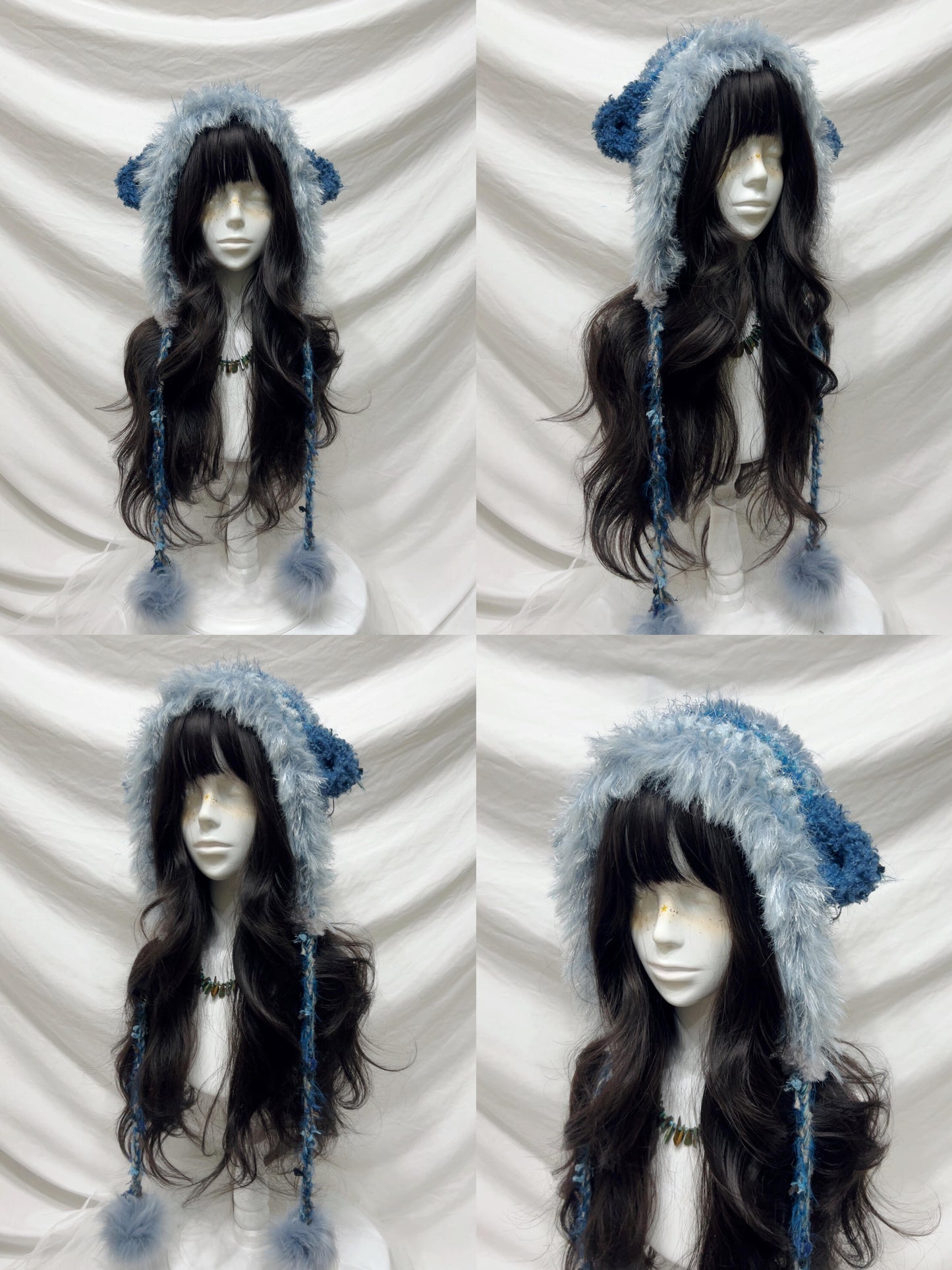 Lamb Crochet Hood